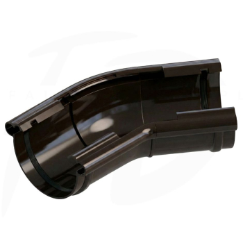 Narożnik uniwersalny PVC firmy KROP 120⁰-145⁰ - 130 kolor ciemny brąz